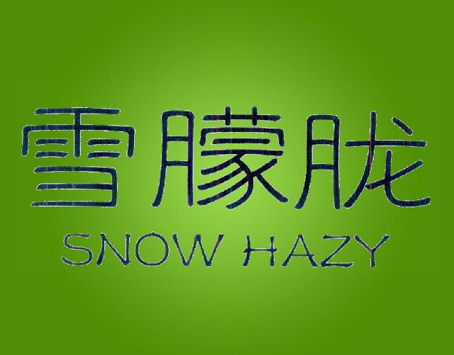 雪朦胧 SNOW HAZY研磨纸商标转让费用买卖交易流程