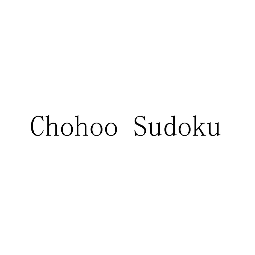 CHOHOO SUDOKU