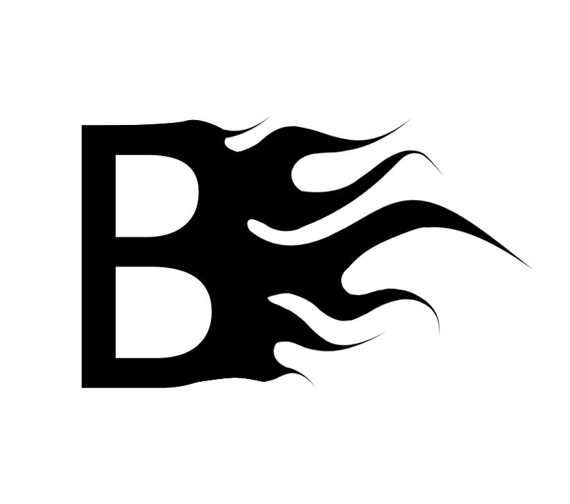 B图形（火形状）