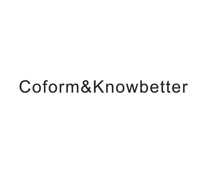 COFORMKNOWBETTER