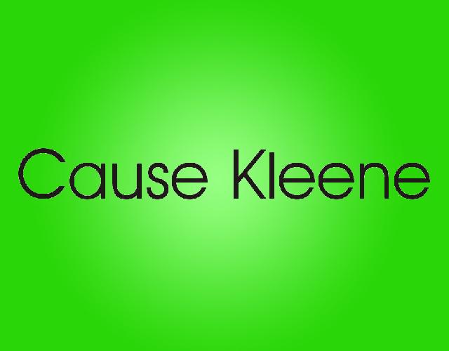 CAUSE KLEENE